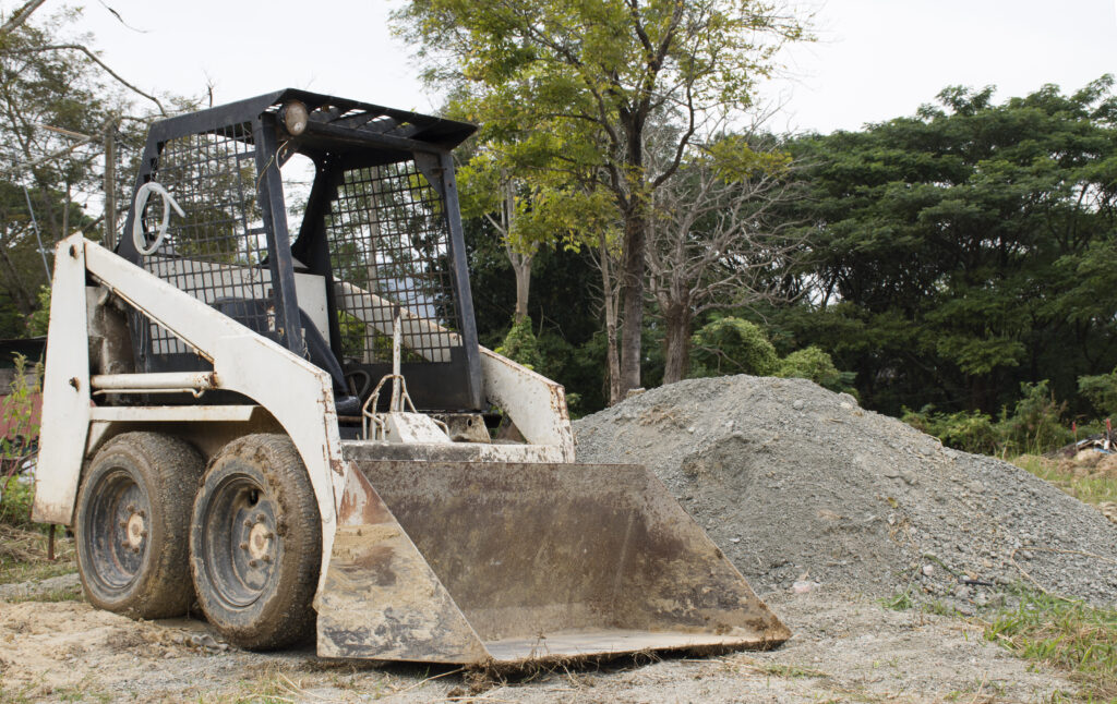 Skidsteer Services by College Lawn Care